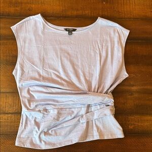 Banana Republic Elegant Light Blue Women's Top in cotton knit